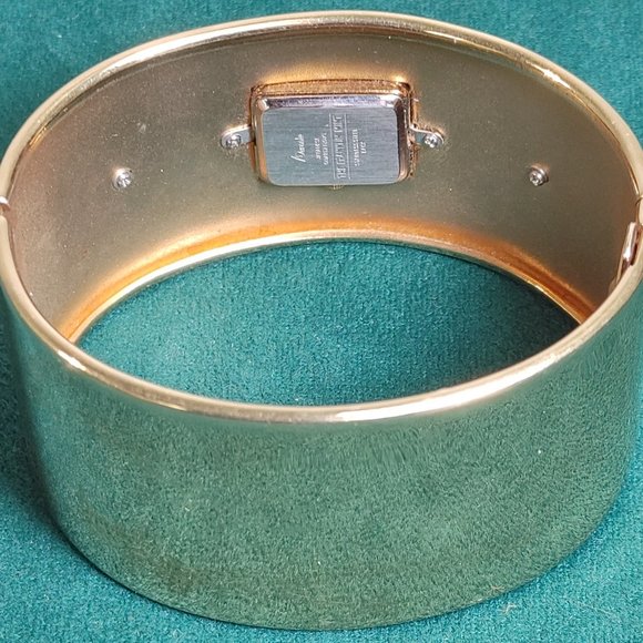 ALFRED DURANTE FRANKLIN MINT WATCH IN FUFF BRACELET - Picture 8 of 10